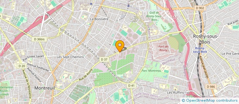 localisation de l'entreprise MONSIEUR LYESS GUIZEM à MONTREUIL