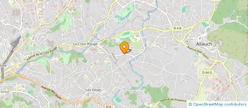 localisation de l'entreprise MONSIEUR LYESS JUSTINO  ALLAUCH