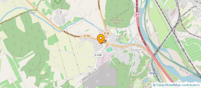 localisation de l'entreprise MONSIEUR LYESS MOKDAD  ORGON