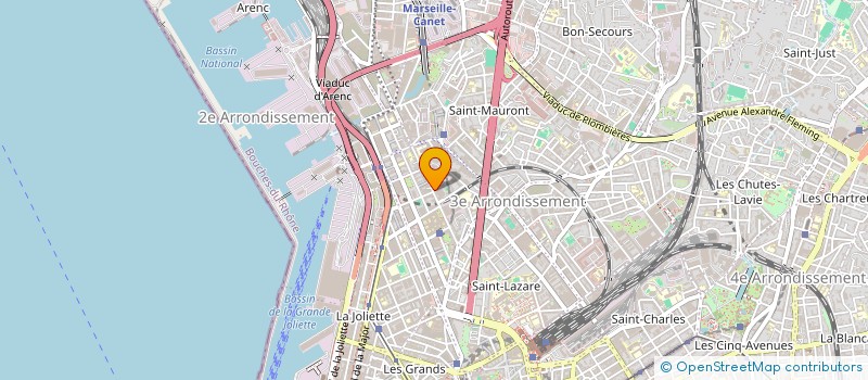 localisation de l'entreprise MONSIEUR LYESSE SAIDI à MARSEILLE