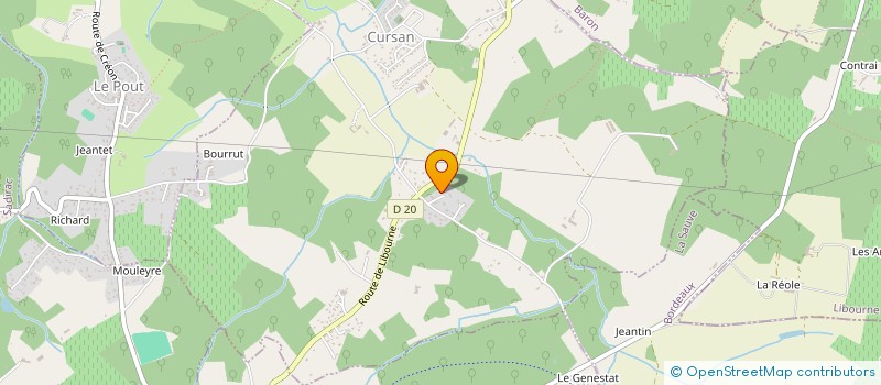 localisation de l'entreprise MONSIEUR LYHAM GRELOT  CURSAN