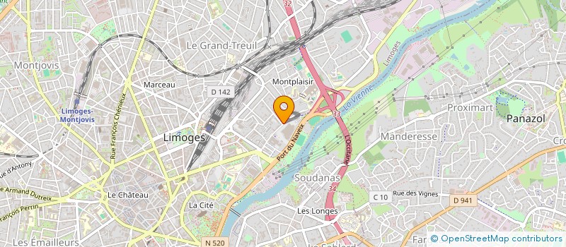localisation de l'entreprise MONSIEUR LYIES NEFZI à LIMOGES