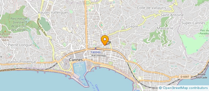 localisation de l'entreprise MONSIEUR LYLIAN ENGELMAJER à CANNES