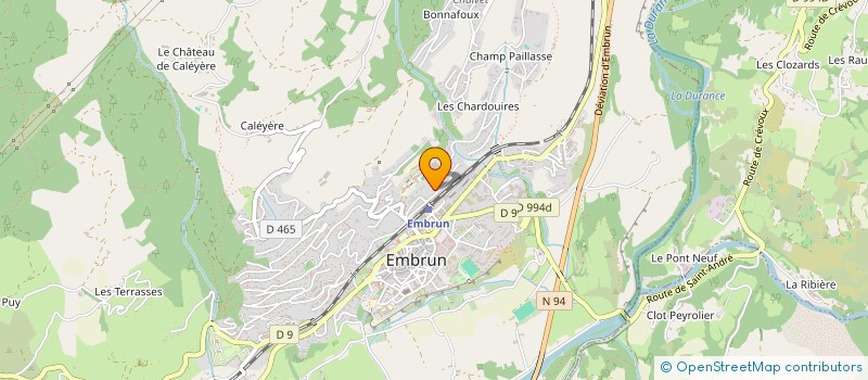 localisation de l'entreprise MONSIEUR LYLIAN GRANERI  EMBRUN