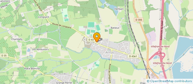 localisation de l'entreprise MONSIEUR LYLIAN MARET  ARNAS