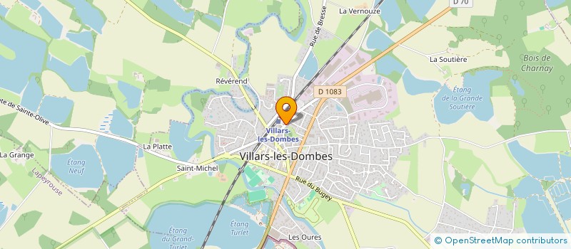 localisation de l'entreprise MONSIEUR LYLIAN VANNIER à VILLARS-LES-DOMBES