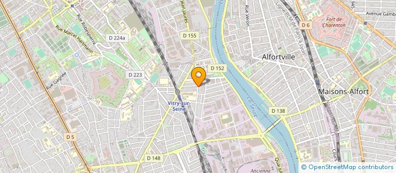 localisation de l'entreprise MONSIEUR LYNDERMA TALLES DE AZEVEDO MONTINI  VITRY-SUR-SEINE