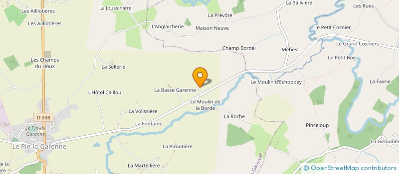 localisation de l'entreprise MONSIEUR LYONEL GUILLIN à LE PIN-LA-GARENNE