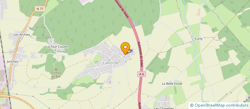 localisation de l'entreprise MONSIEUR LYONEL HAUTELIN à AUXERRE