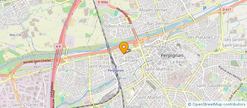 localisation de l'entreprise MONSIEUR LYONJAH RELMY  PERPIGNAN