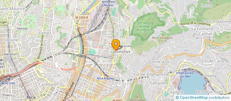 localisation de l'entreprise MONSIEUR LYS JONAS à NICE