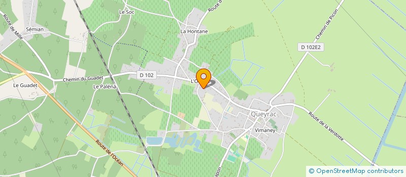 localisation de l'entreprise MONSIEUR LYSBERT ROUILLON  SAINT GERMAIN D'ESTEUIL