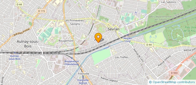 localisation de l'entreprise MONSIEUR LYUBCHO KOVACHEV à SEVRAN