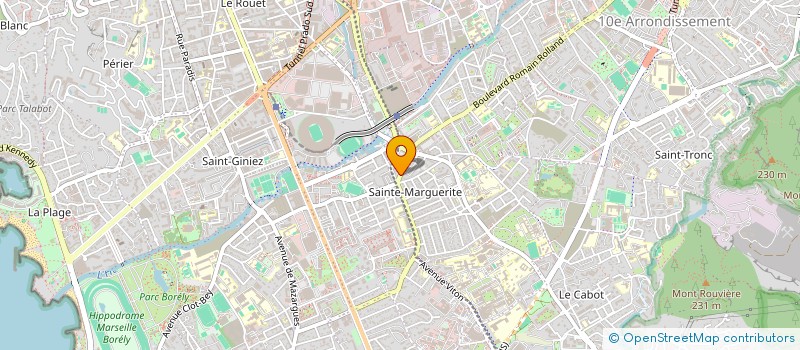 localisation de l'entreprise MONSIEUR LYUKA JADEAU  MARSEILLE