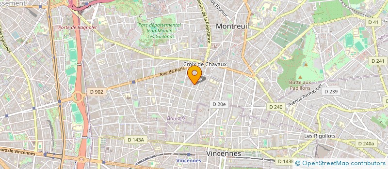 localisation de l'entreprise MONSIEUR LYVANN BRUNA-CARNEIRO à MONTREUIL