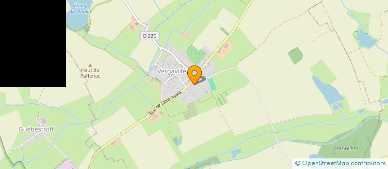 localisation de l'entreprise MONSIEUR M BAREK AIT HAMOU  VERGAVILLE