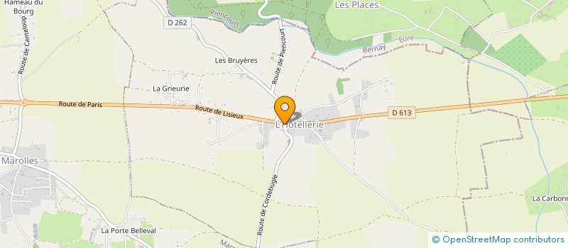 localisation de l'entreprise MONSIEUR M'BAREK ALAYOUT  L'HOTELLERIE