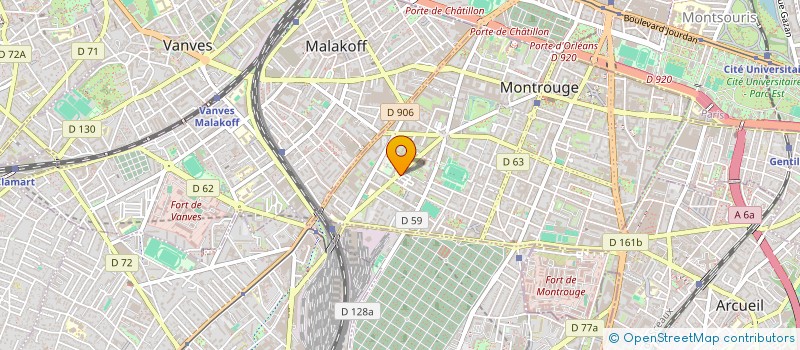 localisation de l'entreprise MONSIEUR M'BAREK RAZANI à MONTROUGE