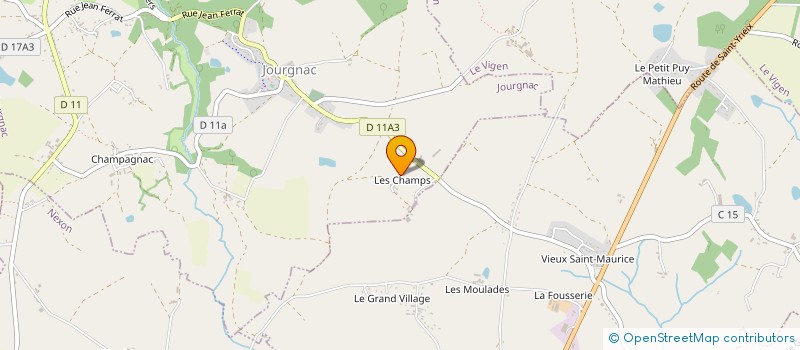 localisation de l'entreprise MONSIEUR M'BARKANA SONGNE à JOURGNAC
