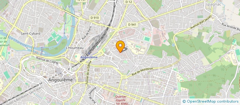 localisation de l'entreprise MONSIEUR M'BAYE N'DIAYE à ANGOULEME