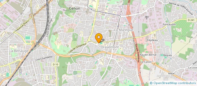 localisation de l'entreprise MONSIEUR M'BAYE SAMB  FLOIRAC