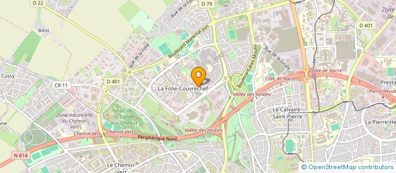 localisation de l'entreprise MONSIEUR M BEMBA CONDE à CAEN