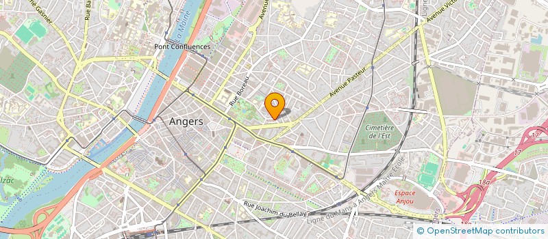 localisation de l'entreprise MONSIEUR M BEMBA DIABY à ANGERS