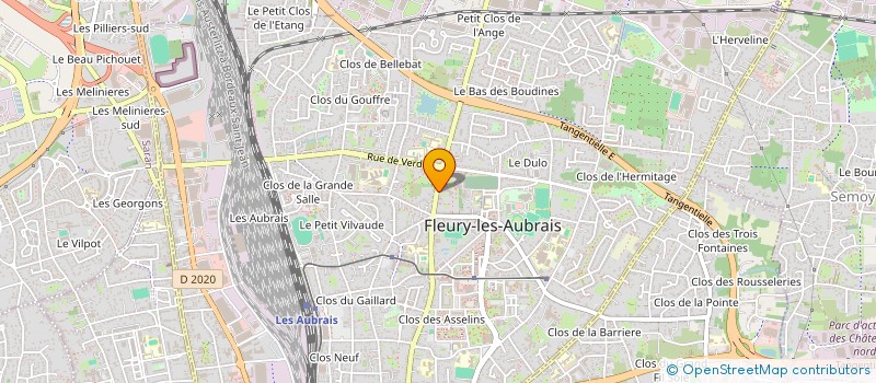 localisation de l'entreprise MONSIEUR M'BEMBA DIABY à FLEURY-LES-AUBRAIS
