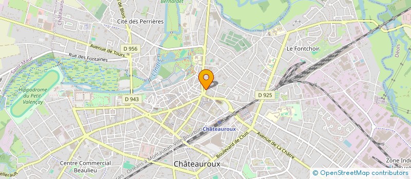 localisation de l'entreprise MONSIEUR M'BEMBA SOUMAH à CHATEAUROUX