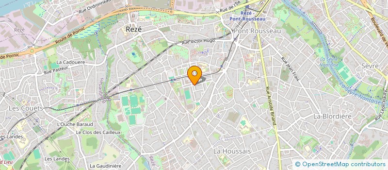 localisation de l'entreprise MONSIEUR M'BEMBA TOURE  REZE