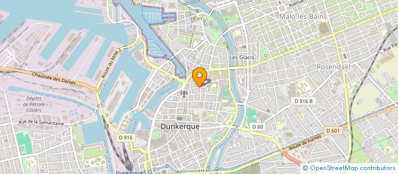 localisation de l'entreprise MONSIEUR M DIAKHABY à DUNKERQUE