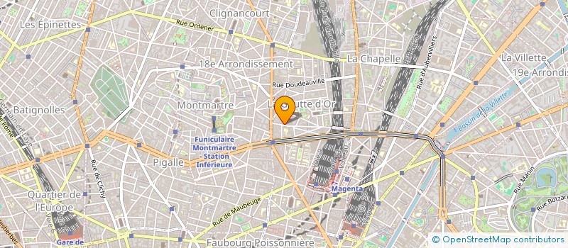 localisation de l'entreprise MONSIEUR M EL MOUMEN  PARIS