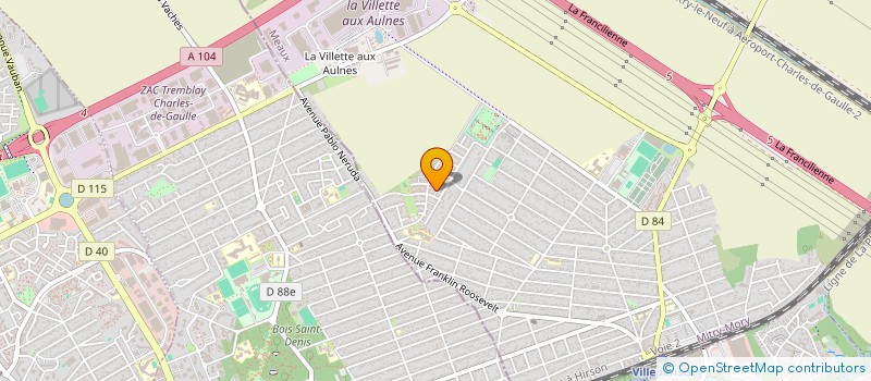 localisation de l'entreprise MONSIEUR M'HAMED ABADA  MITRY-MORY