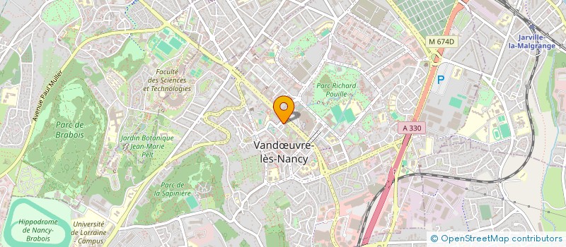 localisation de l'entreprise MONSIEUR M'HAMED ABOUD à VANDŒUVRE-LES-NANCY