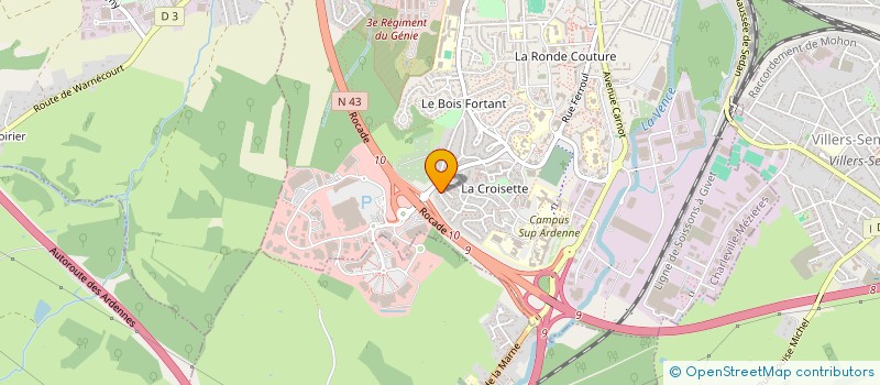 localisation de l'entreprise MONSIEUR M'HAMED AHMED à CHARLEVILLE-MEZIERES