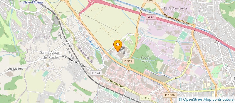 localisation de l'entreprise MONSIEUR M'HAMED ALI SILHADI à BOURGOIN-JALLIEU