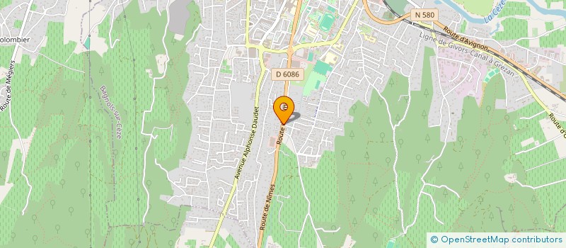 localisation de l'entreprise MONSIEUR M HAMED AMGHAR à BAGNOLS-SUR-CEZE