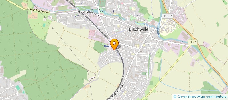 localisation de l'entreprise MONSIEUR M'HAMED AMIR  BISCHWILLER
