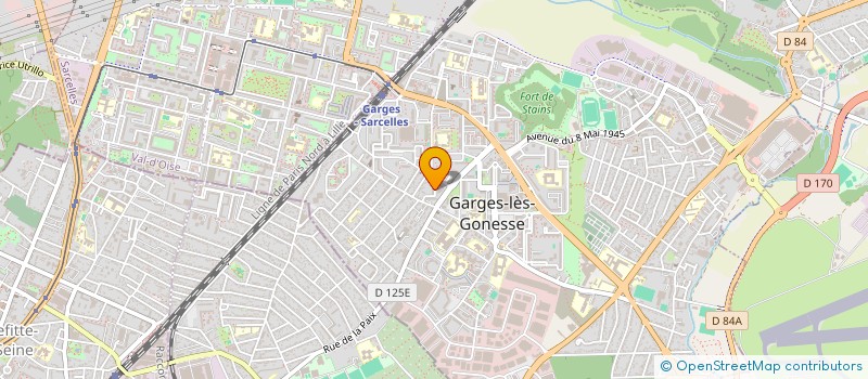 localisation de l'entreprise MONSIEUR M HAMED ASSEKKAK  GARGES-LES-GONESSE