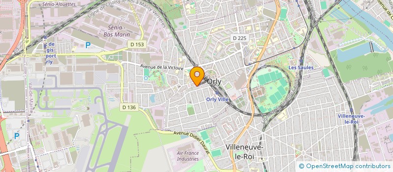 localisation de l'entreprise MONSIEUR M'HAMED ASSIB  ORLY