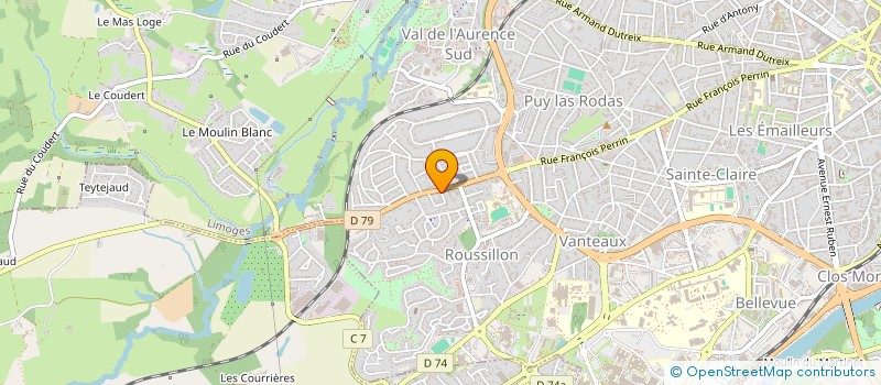 localisation de l'entreprise MONSIEUR M'HAMED BELDJILALI à LIMOGES