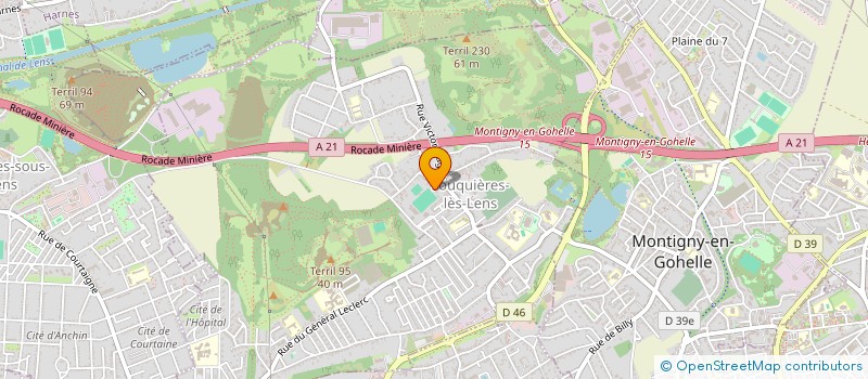 localisation de l'entreprise MONSIEUR M'HAMED BEN ICHOU  FOUQUIERES-LES-LENS