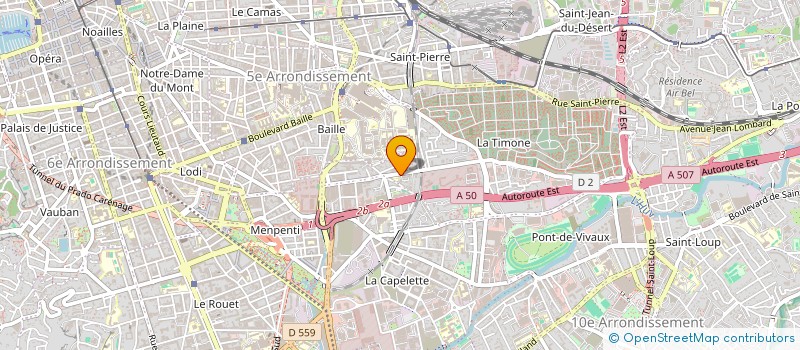 localisation de l'entreprise MONSIEUR M'HAMED BEN MARIEM à MARSEILLE