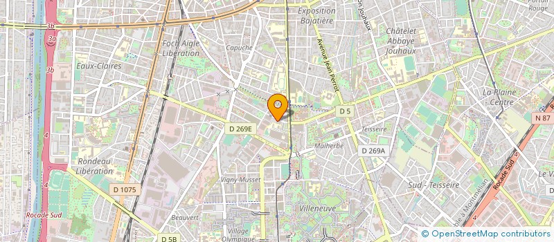 localisation de l'entreprise MONSIEUR M'HAMED BENAMOUR  GRENOBLE