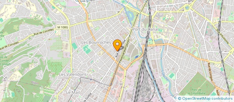 localisation de l'entreprise MONSIEUR M HAMED BENBALI  DIJON