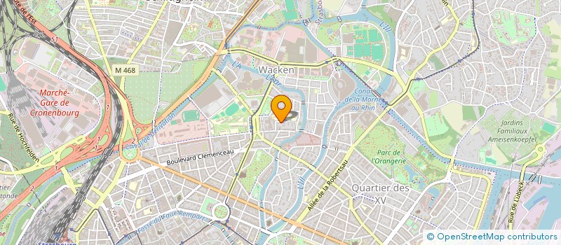 localisation de l'entreprise MONSIEUR M'HAMED BENSMAIA à STRASBOURG