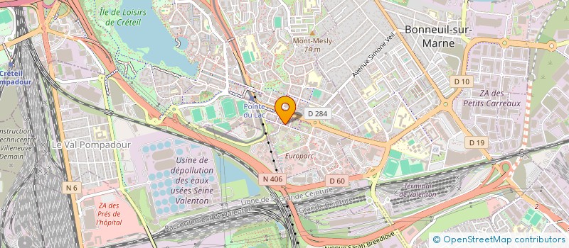 localisation de l'entreprise MONSIEUR M HAMED BOUKHETACHE  CRETEIL