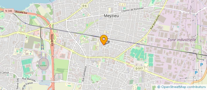 localisation de l'entreprise MONSIEUR M'HAMED BOUREGA à MEYZIEU