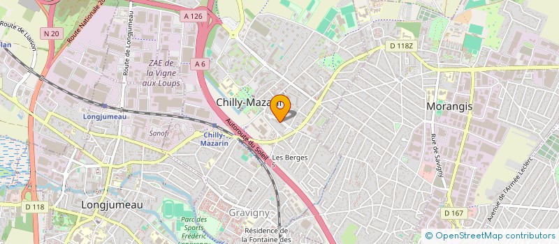 localisation de l'entreprise MONSIEUR M HAMED DOUID à CHILLY-MAZARIN