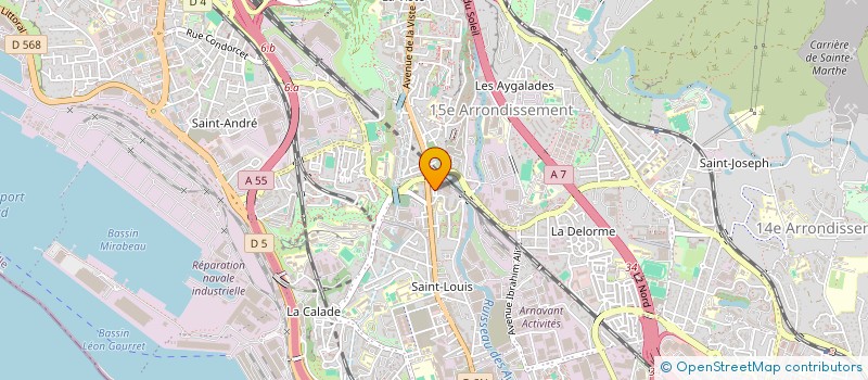 localisation de l'entreprise MONSIEUR M'HAMED EL KIMI à MARSEILLE